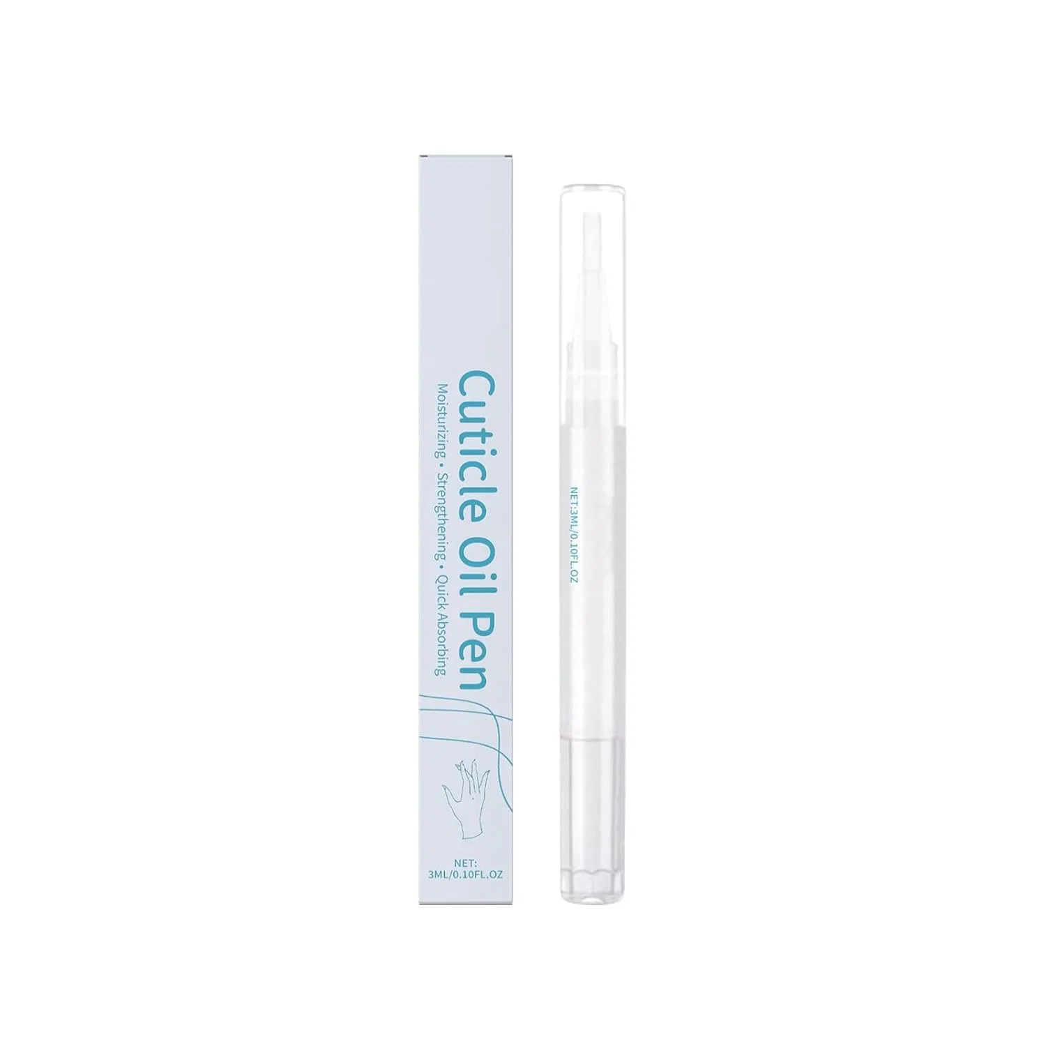 Карандаш для ухода за ногтями с маслом чайного дерева 2 шт. Generic, Pack Of 2 — фото 2