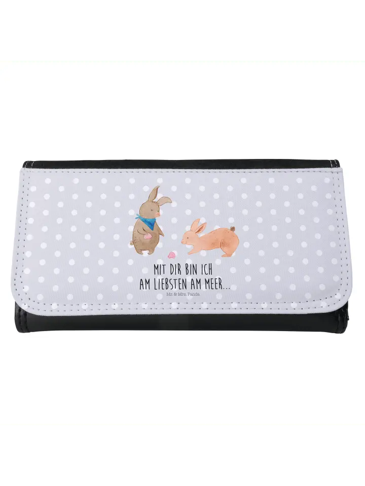 

Кошелек Mr. & Mrs. Panda, серый пастельный