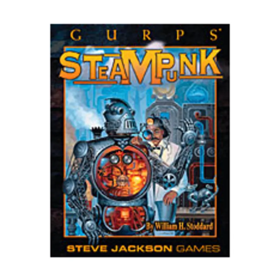 

SteamPunk, GURPS (1st-3rd Edition) - Genre Toolkits, мягкая обложка