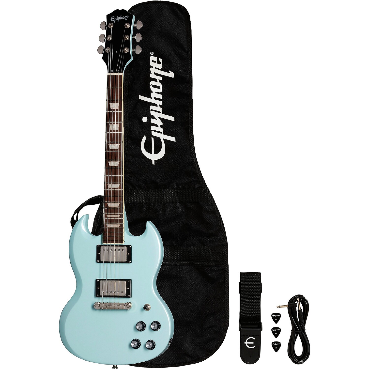 

Электрогитара Epiphone Power Players SG Ice Blue