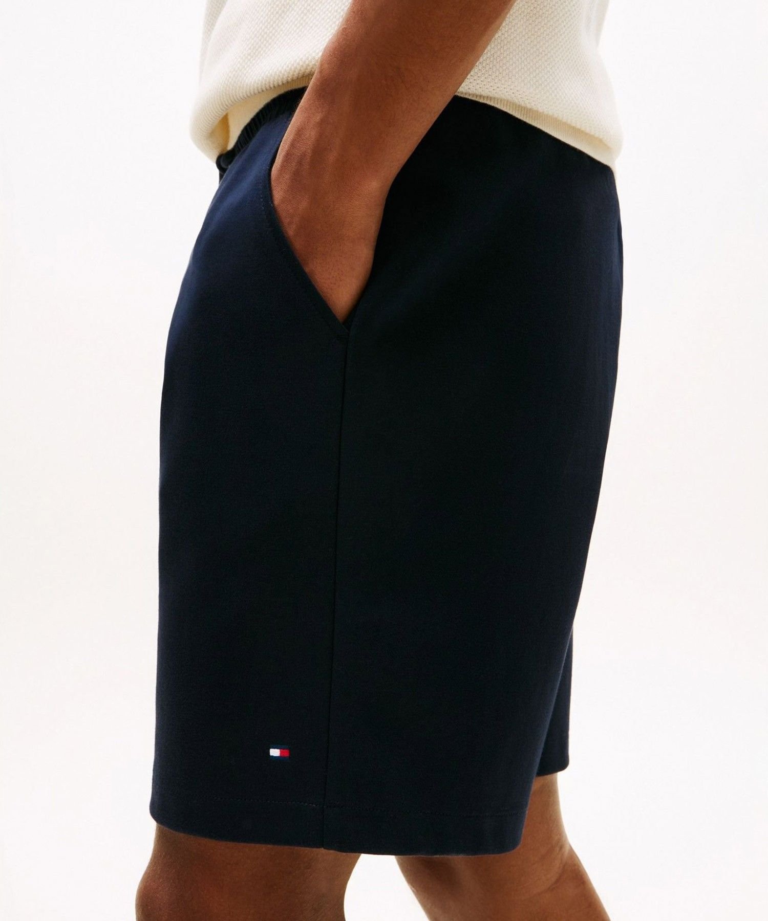 Шорты из двойной вязки TOMMY HILFIGER, Navy DW5 — фото 3