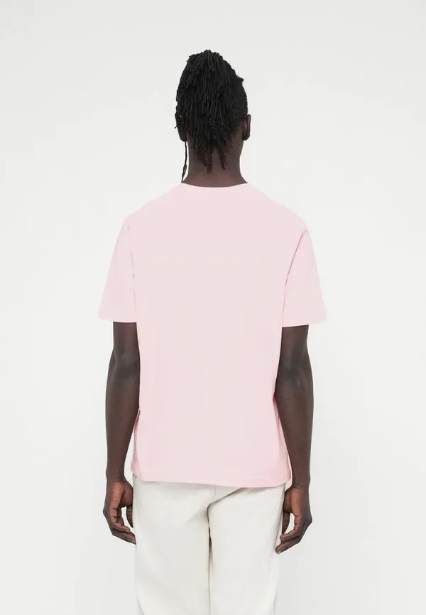 Футболка с вышитым логотипом, круглый вырез, принт. Tommy Hilfiger, Light Pink — фото 3