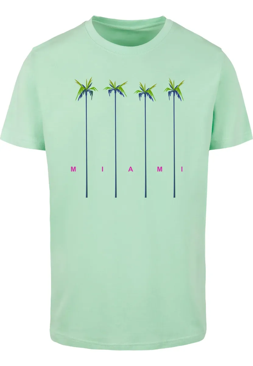 

Футболка Mister Tee "Мужская футболка Mister Tee Miami Palms" Mistertee, мятный