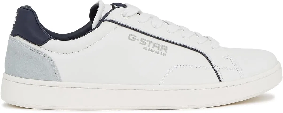 Мужские кроссовки G-Star Cadet IV Lea M, Multicolour White Navy D28193 01 D257 — фото 4