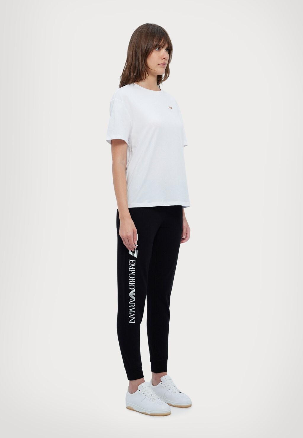 

Базовая футболка EA7 Emporio Armani, белый