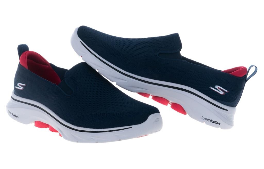 Кроссовки Skechers GO WALK 7 Lifestyle Shoes Men Low-top Blue, синий — фото 4