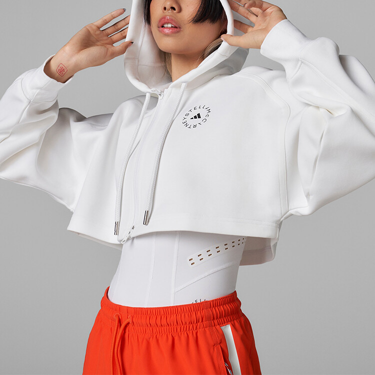 Толстовка Adidas x Stella Mccartney, белый — фото 4