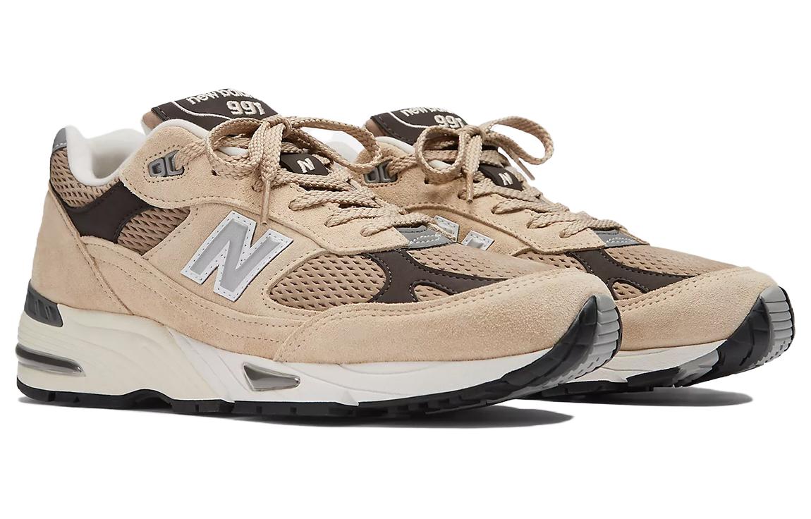 991 MiUK Finale Pack Pale Khaki New Balance, Хаки Коричневый — фото 3