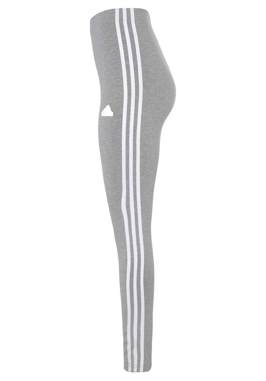 Леггинсы ADIDAS SPORTSWEAR Skinny Workout Pants Future Icons, пятнистый серый — фото 3