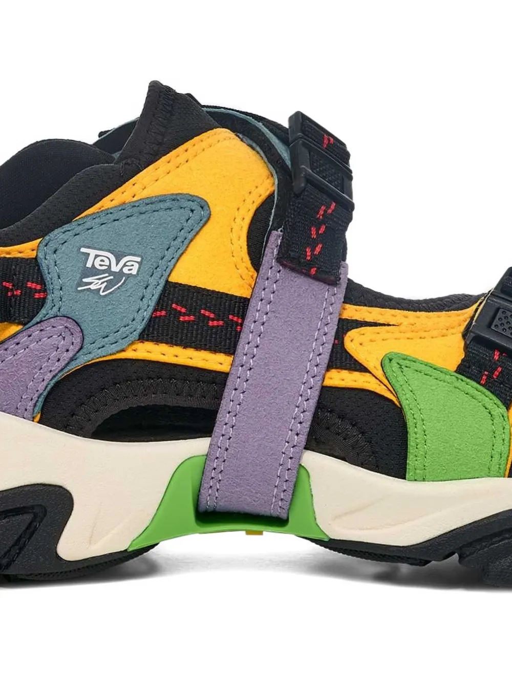 Сандалии Wraptor из коллаборации с Sean Wotherspoon Teva, черный — фото 2