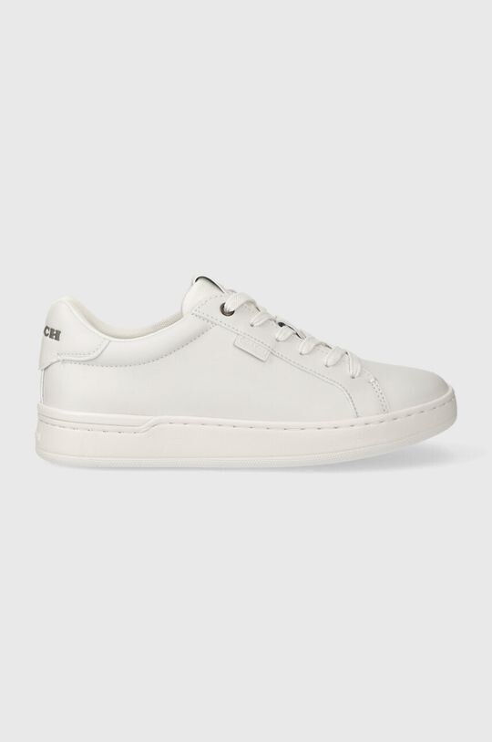 

Низкие кожаные кроссовки Coach, белый
