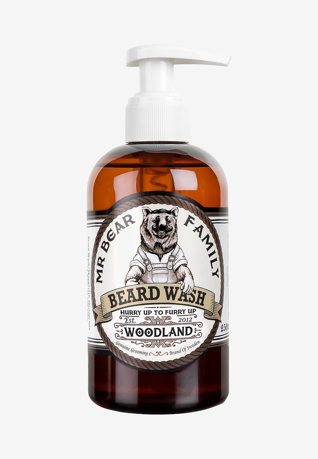 

Шампунь для бороды BEARD WASH Mr Bear Family, цвет woodland