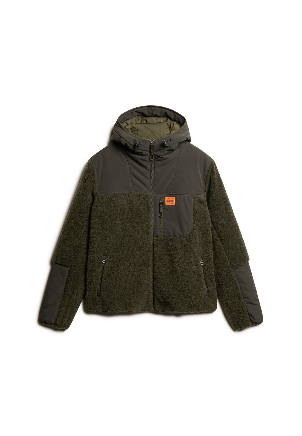 

Флисовая куртка EXPEDITION BORG HYBRID... Superdry, зеленый