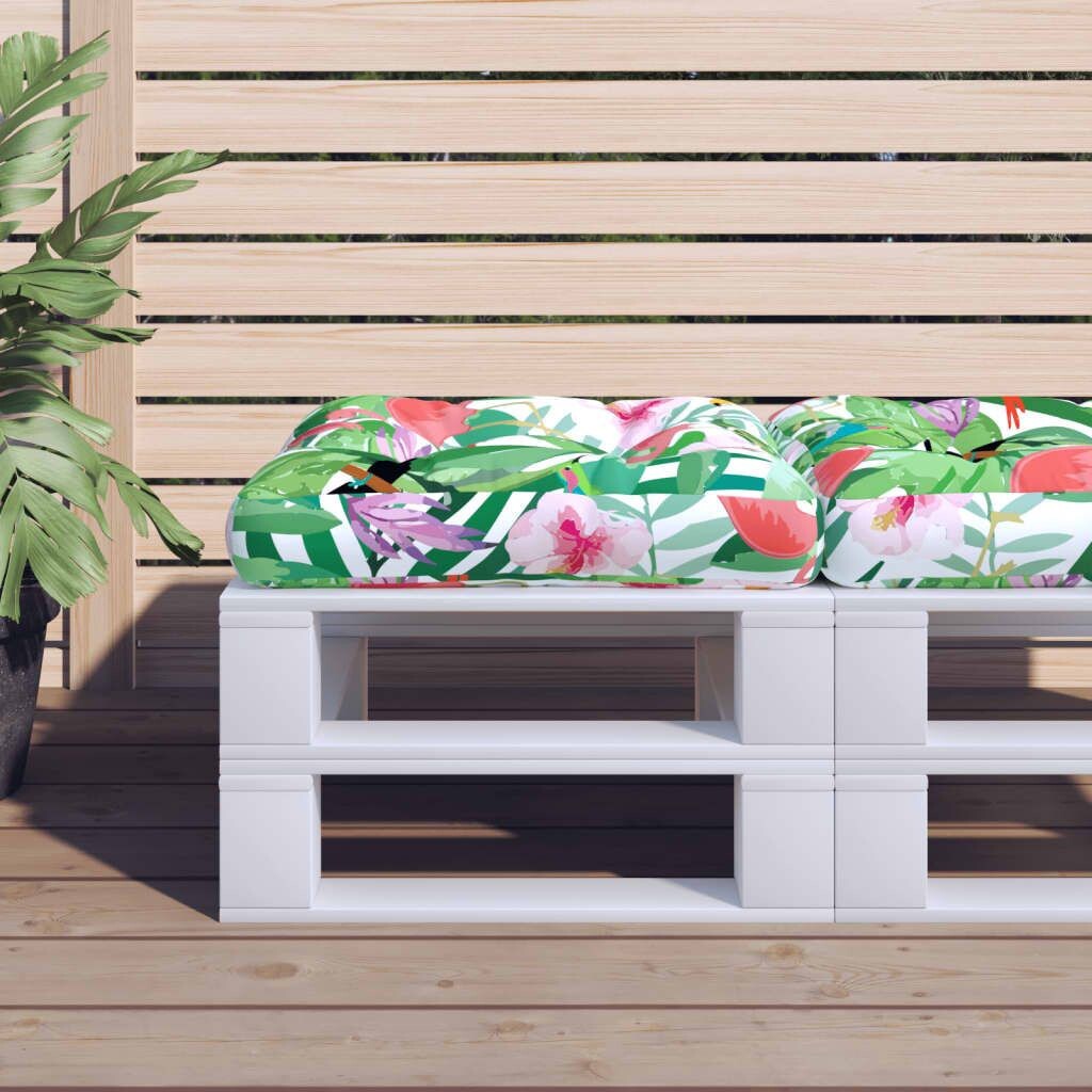 

Подушка-паллет разноцветная 60х60х8 см ткань Оксфорд DKD HOME DECOR