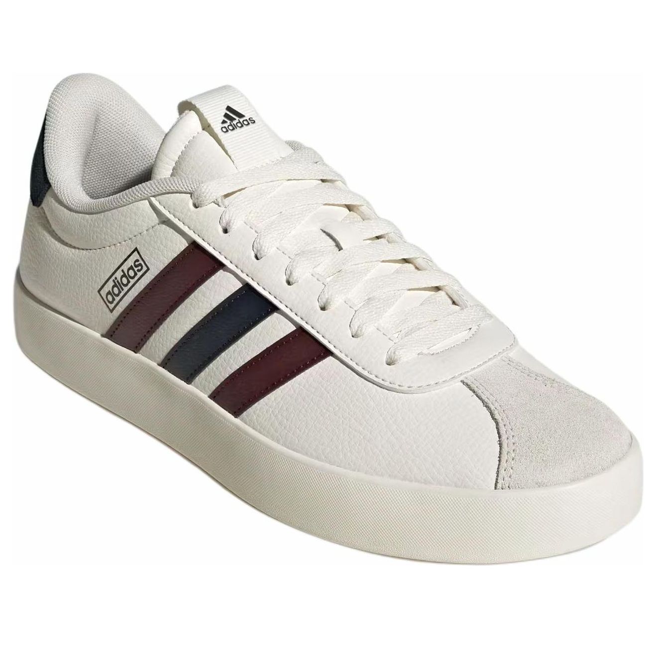 Кроссовки Adidas VL Court 3.0 'Cream Burgundy' — фото 3