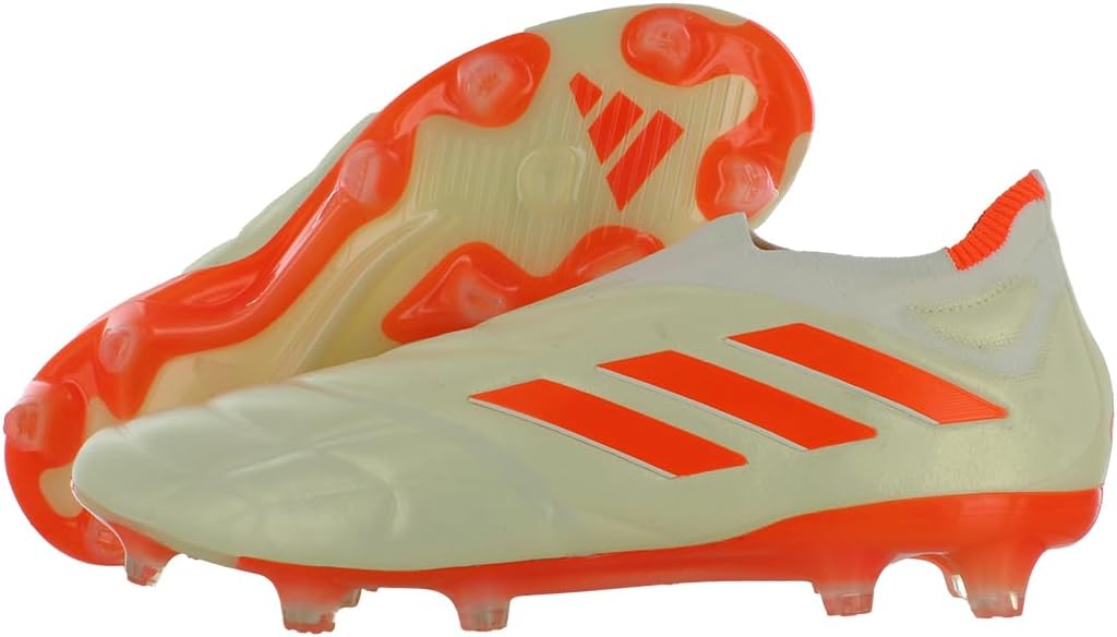 

Бутсы Adidas для взрослых, унисекс, Copa 19.4 для твердого грунта, слоновая кость/оранжевый/белый