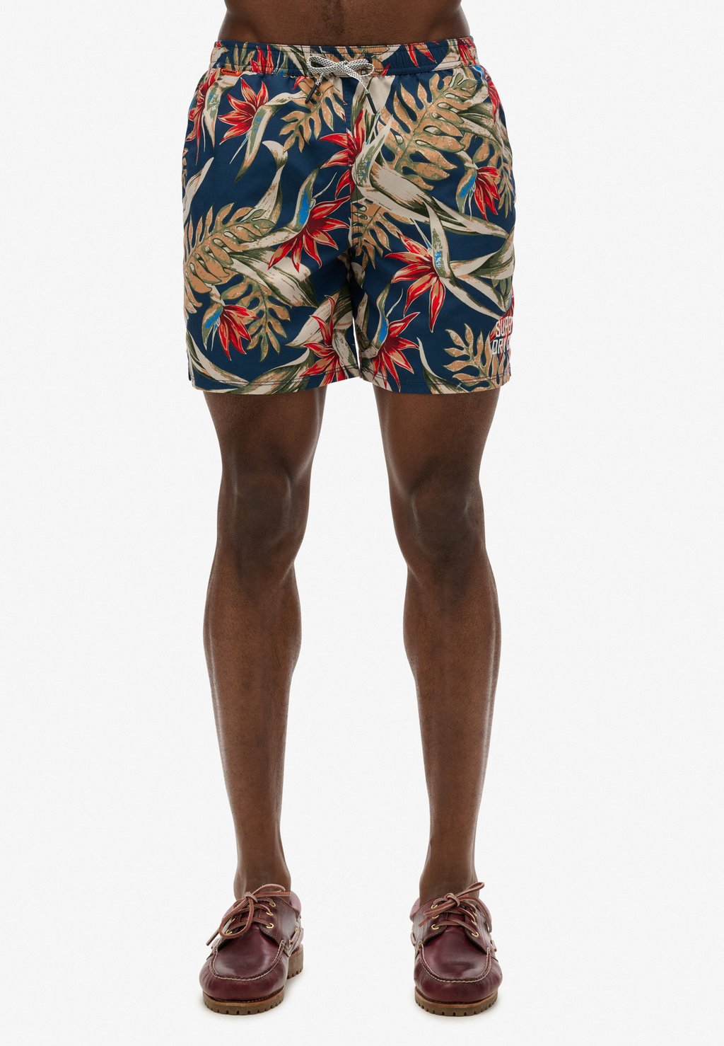 

Шорты для плавания HAWAIIAN PRINT INCH Superdry, синий