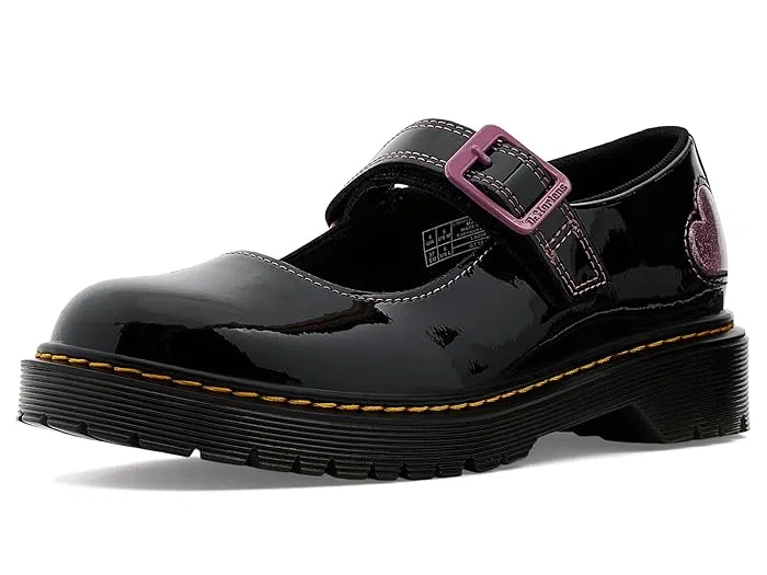 Туфли Dr. Martens Mary Jane Bex Y, лакированная кожа, черные