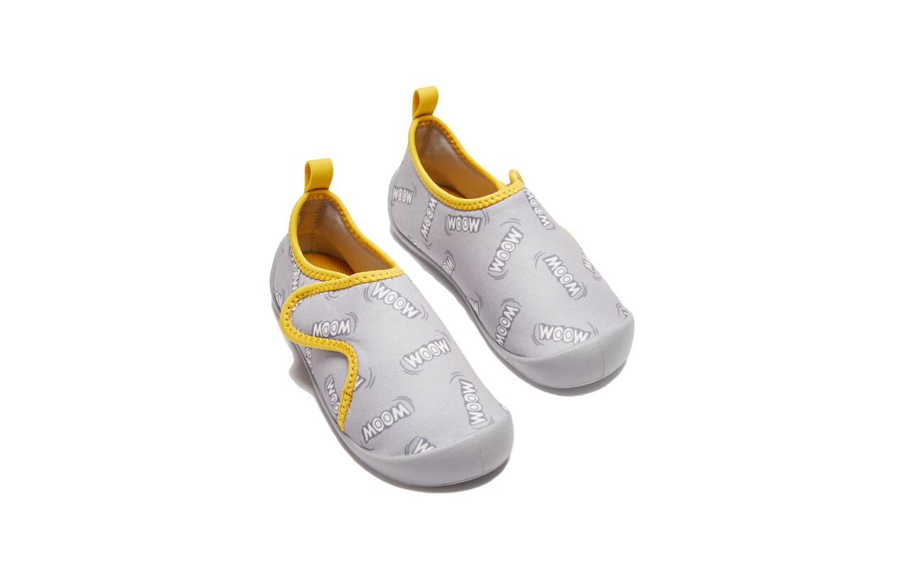 Непромокаемые низкие детские ботинки gray infant and toddler DECATHLON, серый — фото 4