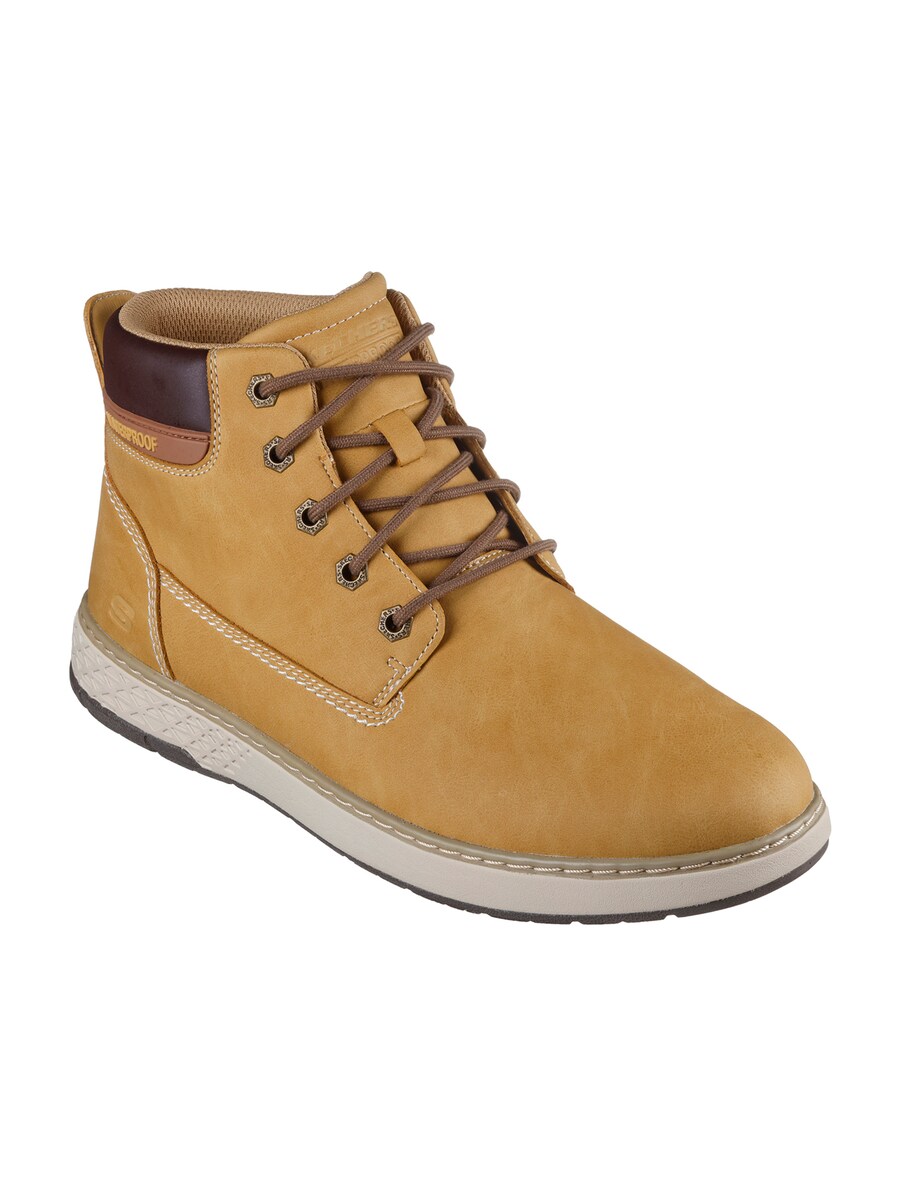 

Ботинки на шнуровке SKECHERS Garlan, цвет Cognac/Dark brown
