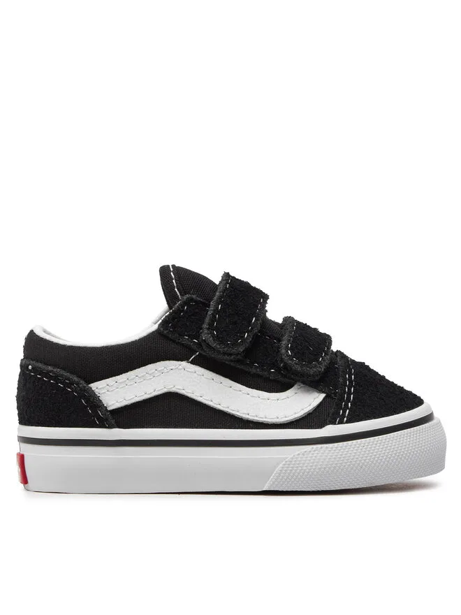 Vans Кроссовки Old Skool V VN000D3YBLK из черной ткани