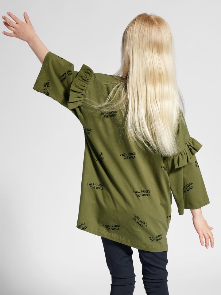 Футболка Sometime Soon T-Shirt S/S Stsmolly Mädchen, цвет OLIVE BRANCH — фото 3