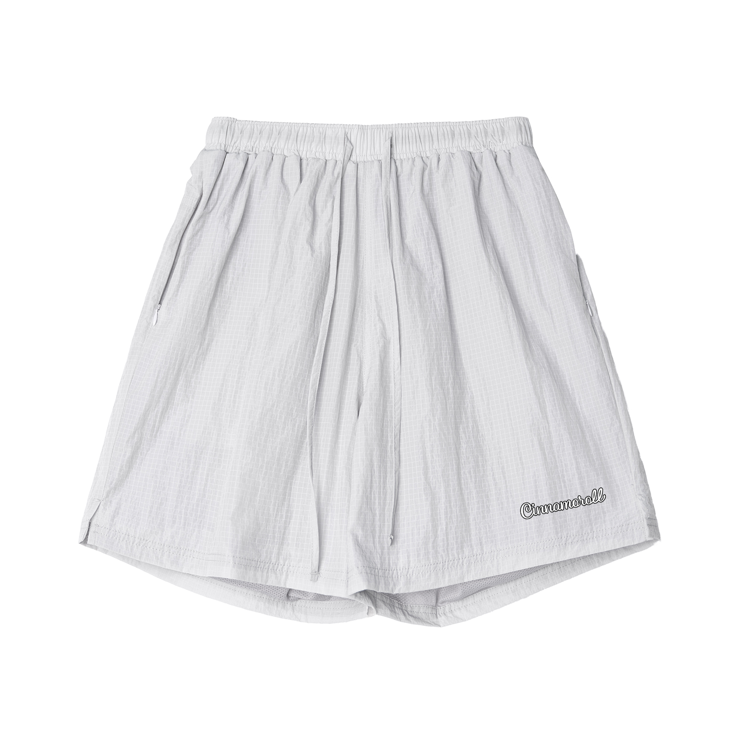 

Шорты повседневные Unisex CINNAMOROLL Yugui Dog Sanrio, светло-серый