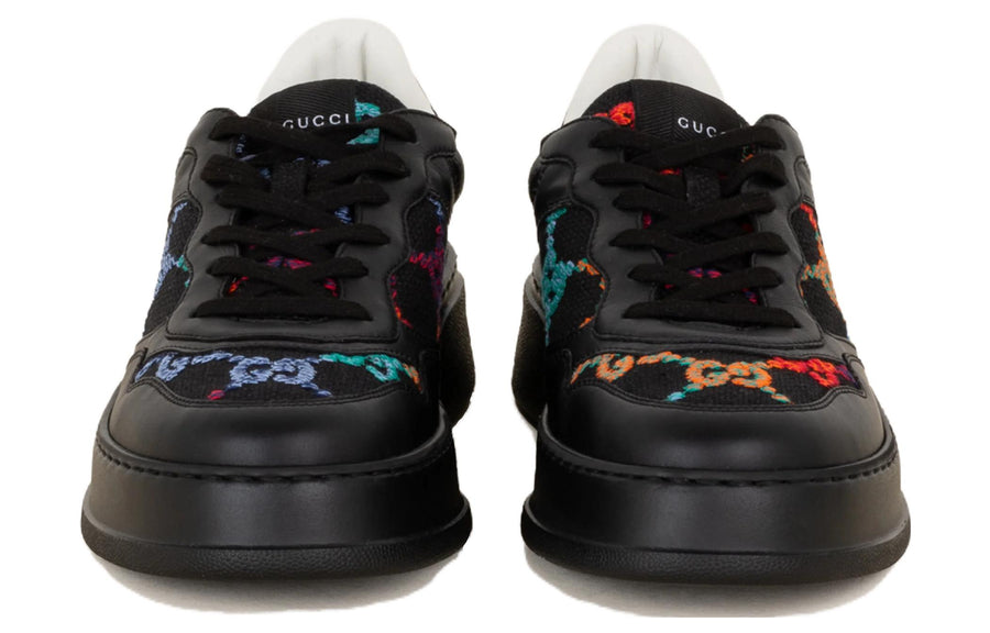 Кроссовки Gucci Chunky B GG Sneakers 'Black', черный — фото 3