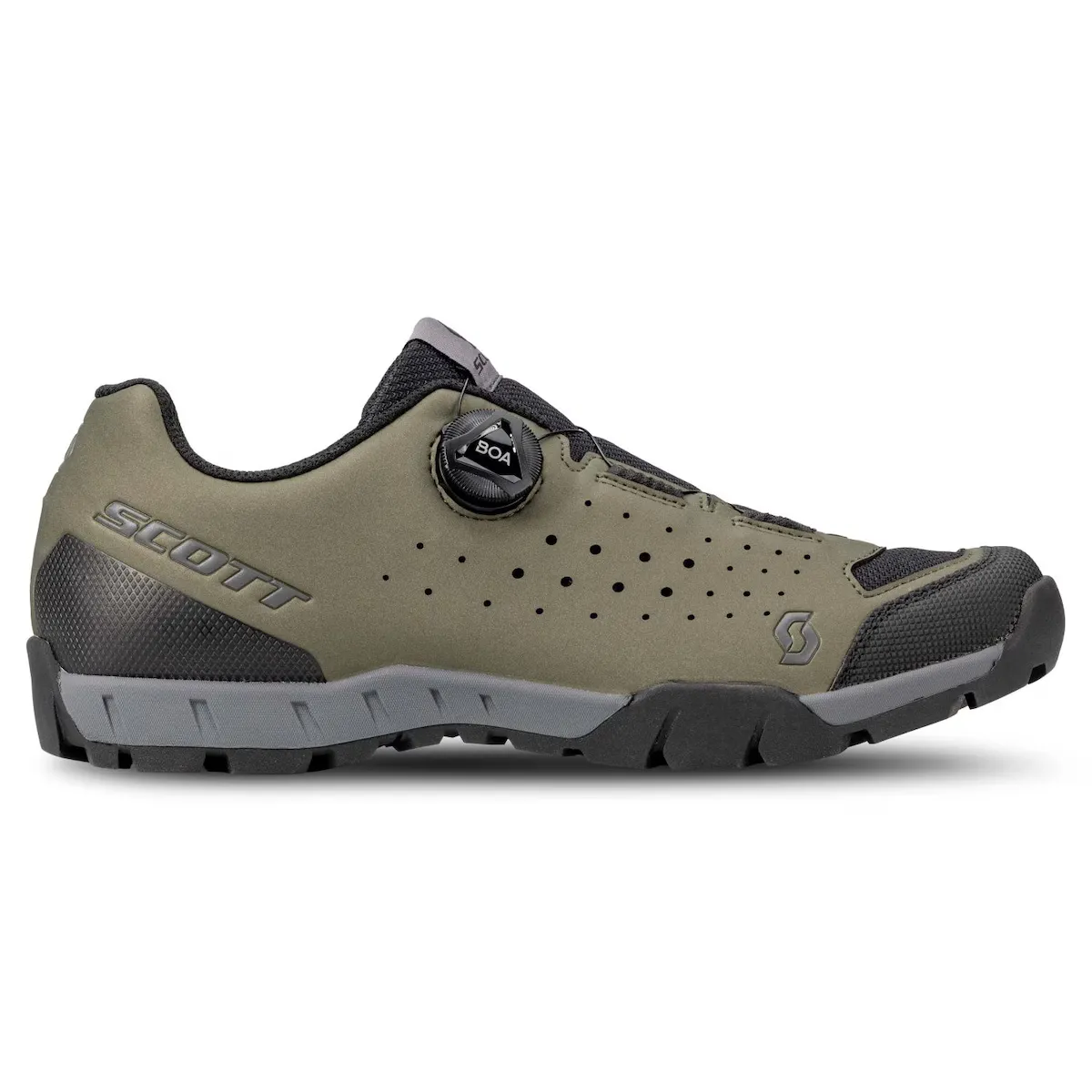 

Мужские велотуфли Scott Sport Trail Evo Boa, коричневый