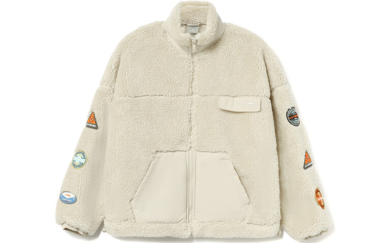 

Спортивная модная коллекция бархатная куртка женская цвет Off White Lining, Белый, Спортивная модная коллекция бархатная куртка женская цвет Off White Lining