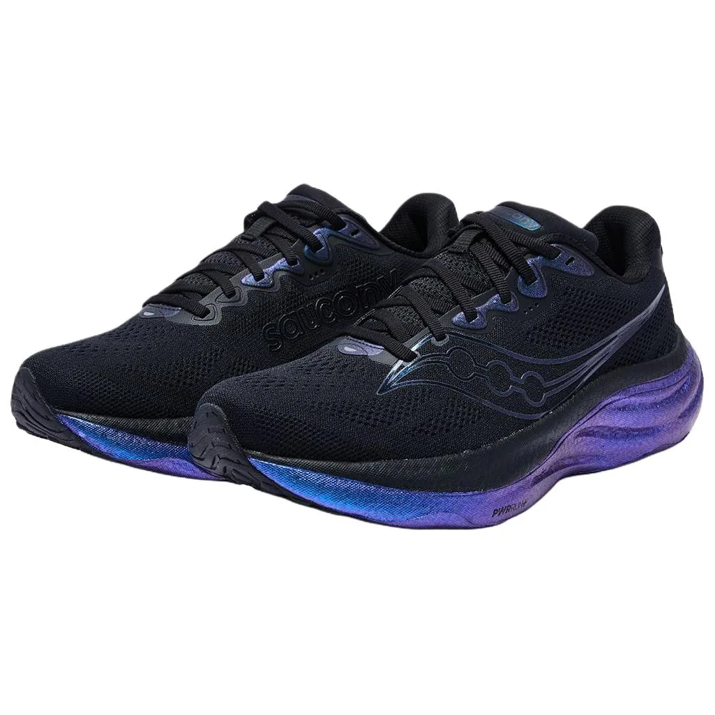 Saucony Ride Yushuai 19 Training City Commuting Running Shoes мужские черные — фото 4