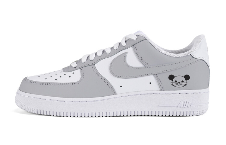 

Мужские кроссовки для скейтбординга Nike Air Force 1, Gray/White