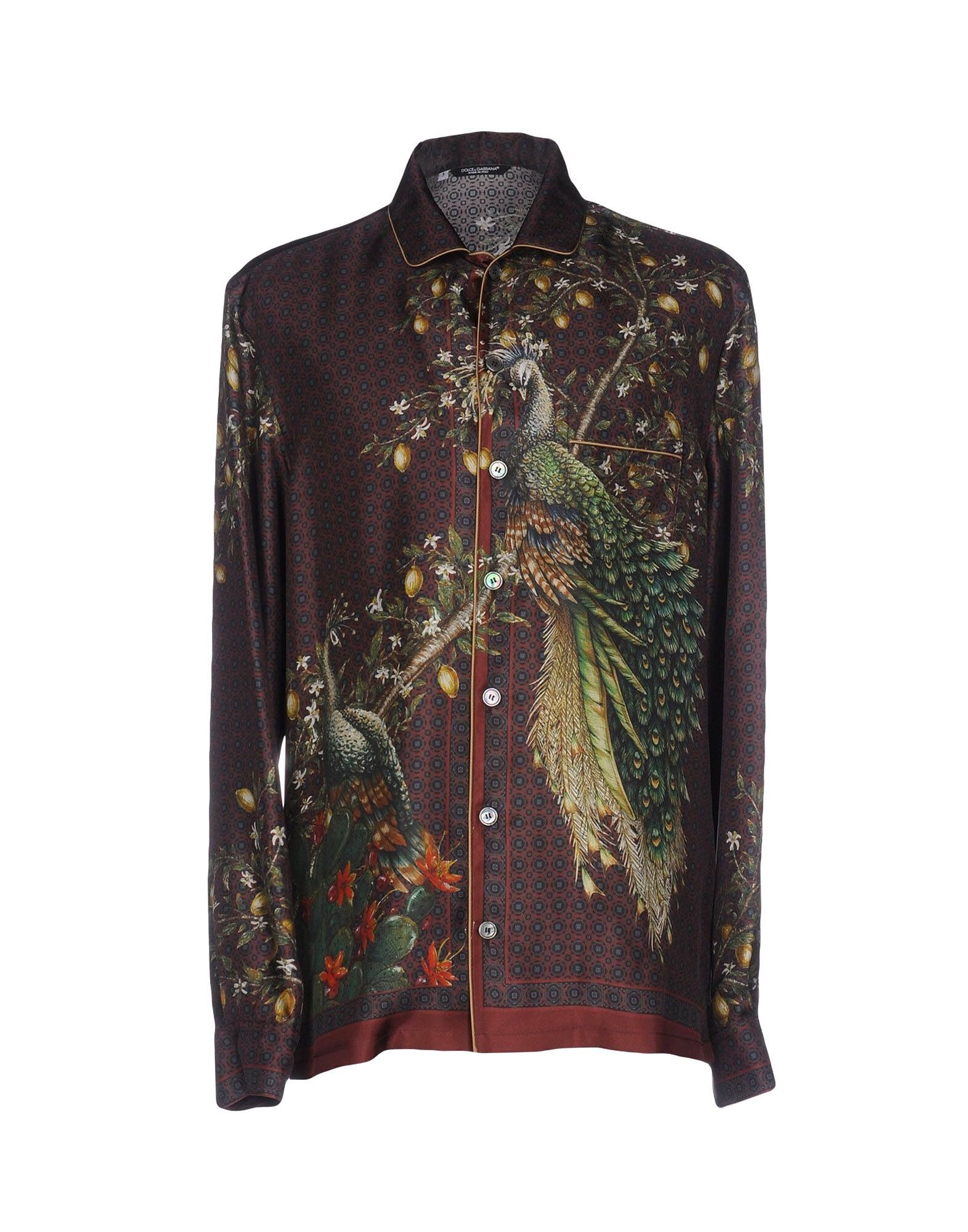 

Рубашка Dolce&Gabbana, бордовый