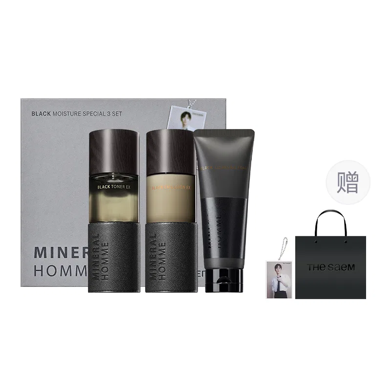 Набор средств для ухода за кожей The Saem Men's Cleanser, Toner, & Lotion Set