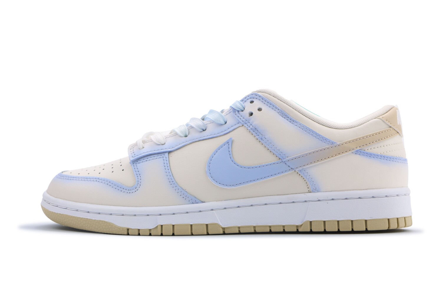 

Мужские кроссовки для скейтбординга Nike Dunk, White/Virtual Blue/Prism Purple