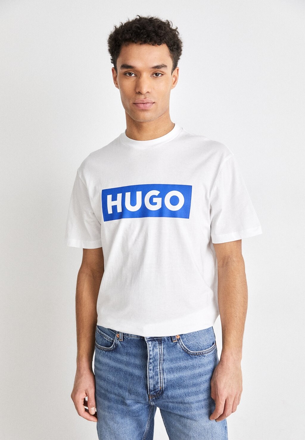 

Футболка с принтом NICO HUGO, цвет white