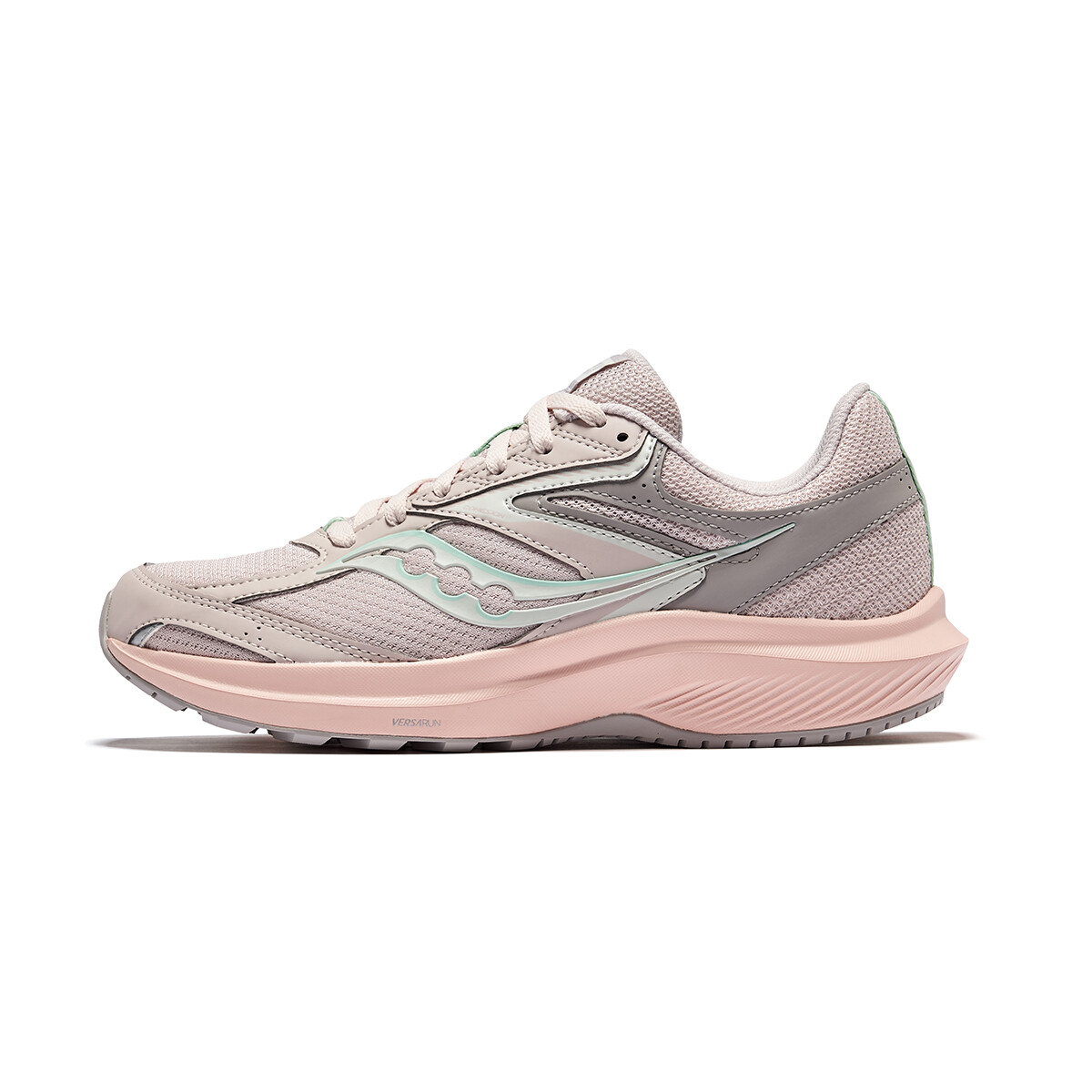 

Кроссовки женские с низким верхом бежевые/розовые Saucony