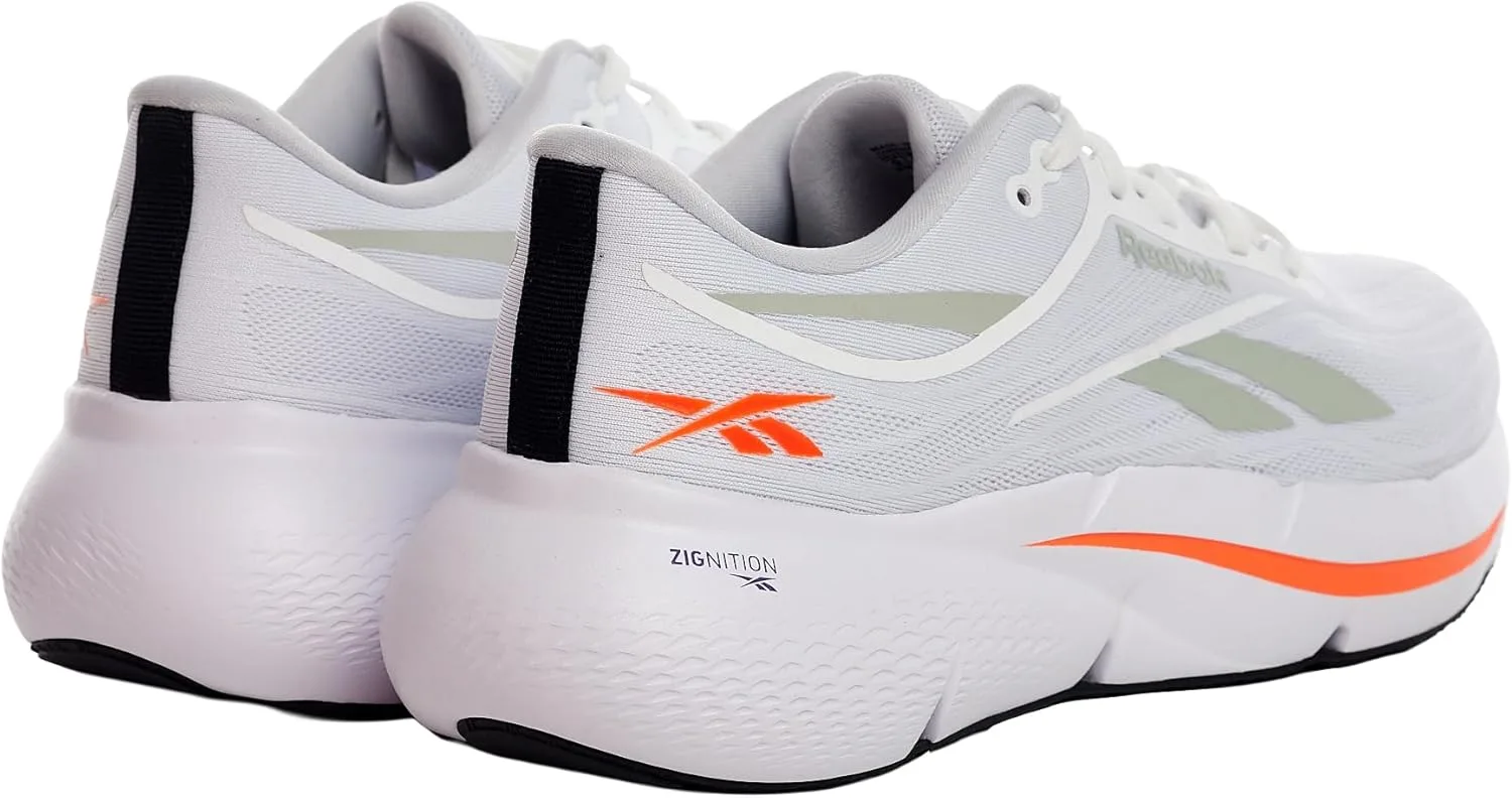Кроссовки Reebok Herren Zignition, белый/оранжевый/фиолетовый — фото 2