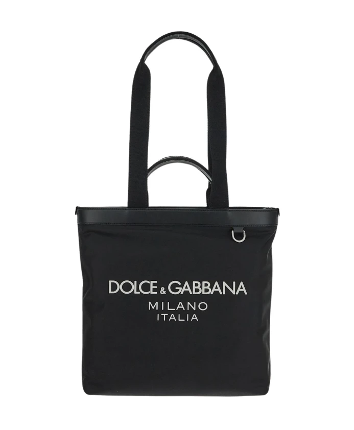 

Нейлоновая сумка для покупок Dolce & Gabbana, черный