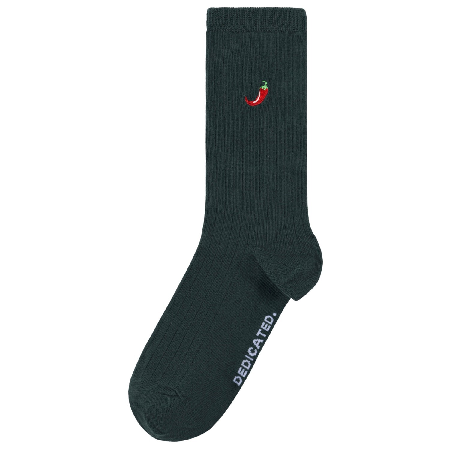 

Многофункциональные носки Dedicated Rib Socks Knivsta Chili, цвет Dark Green