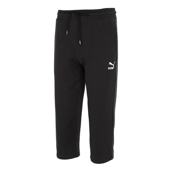 

Брюки active woven 3/4 pants 'black white' Puma, черный