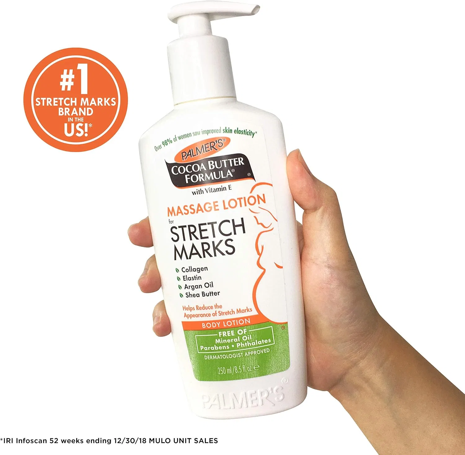 Лосьон от растяжек с маслом какао Palmers Cocoa Butter, 2 шт. Palmer'S — фото 4