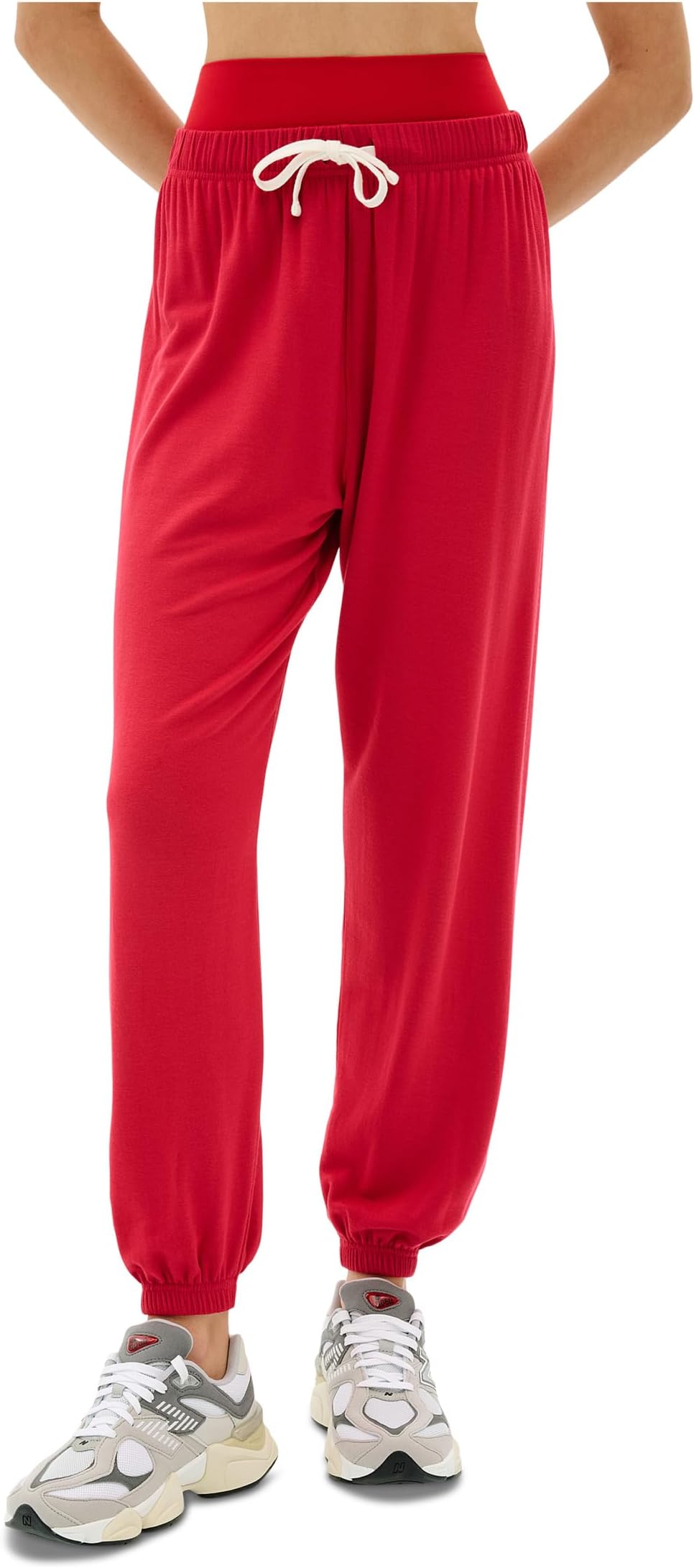 

Брюки Splits59 Andie Oversized Fleece Sweatpant, Pirate Red