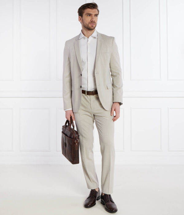 

Костюм закрыть/hesten232x Extra slim fit Hugo, желтый