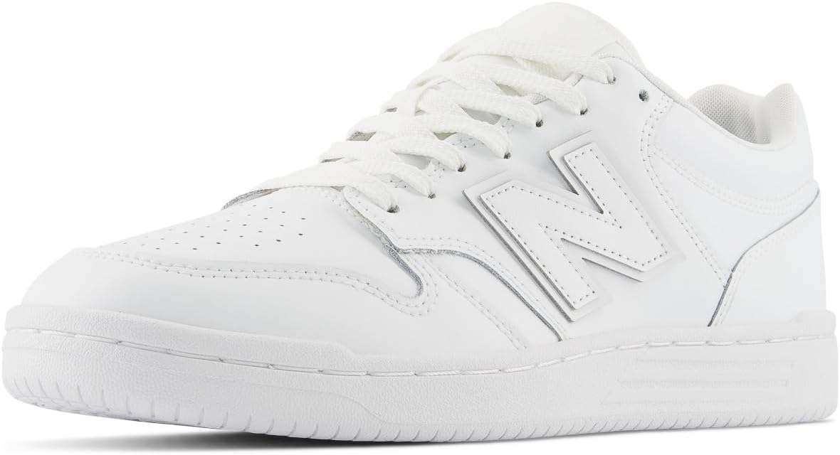 

Кроссовки New Balance Unisex-Adult 480 V1, White/White/White
