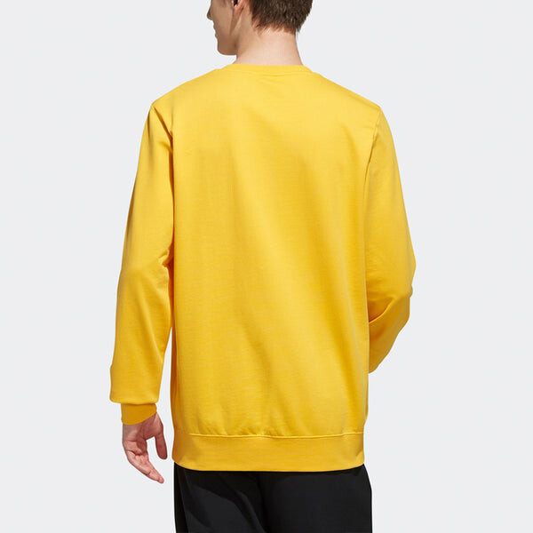Толстовка Men's adidas neo Street Gold Color, желтый — фото 4