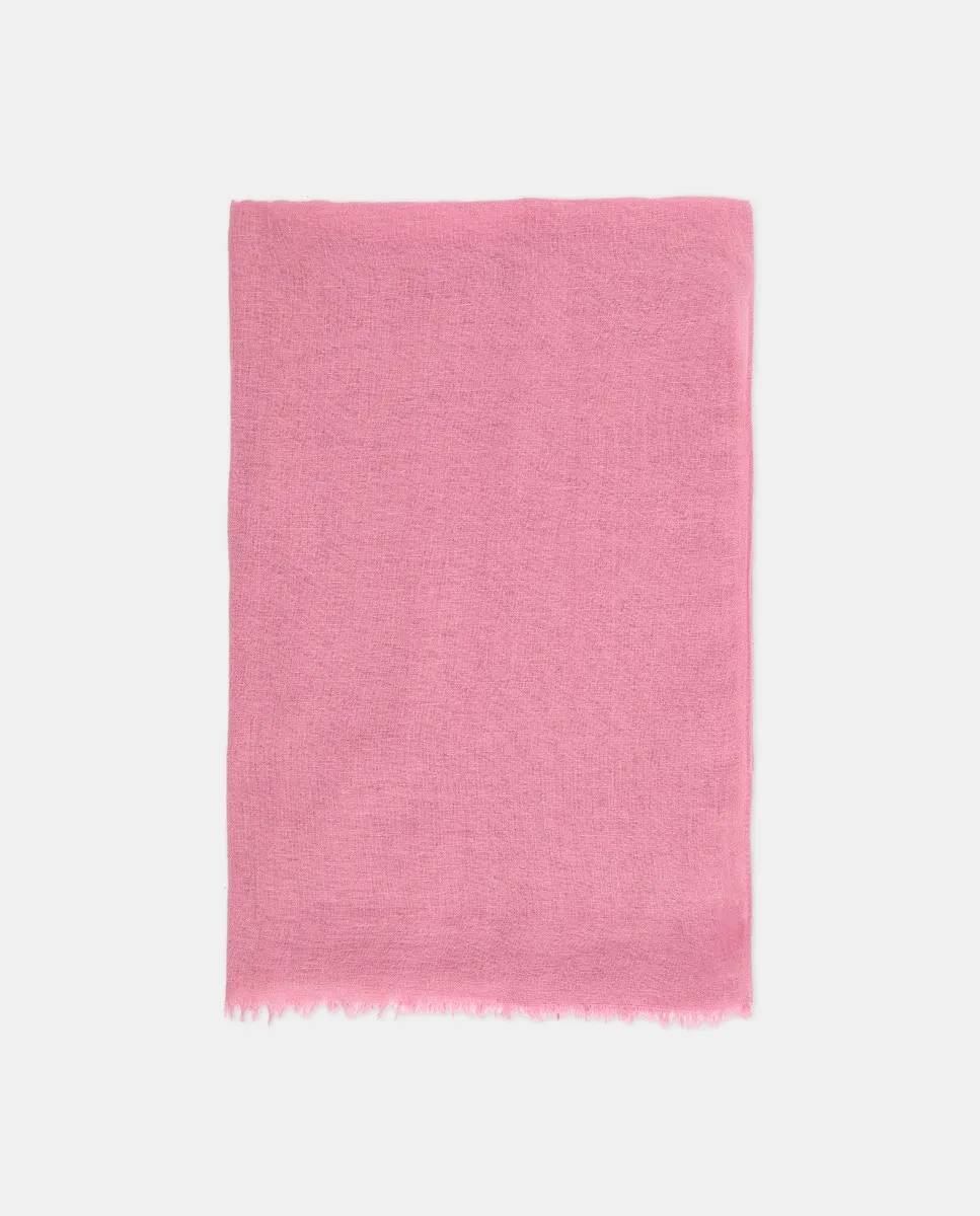 

Простой женский шарф Southern Cotton, розовый