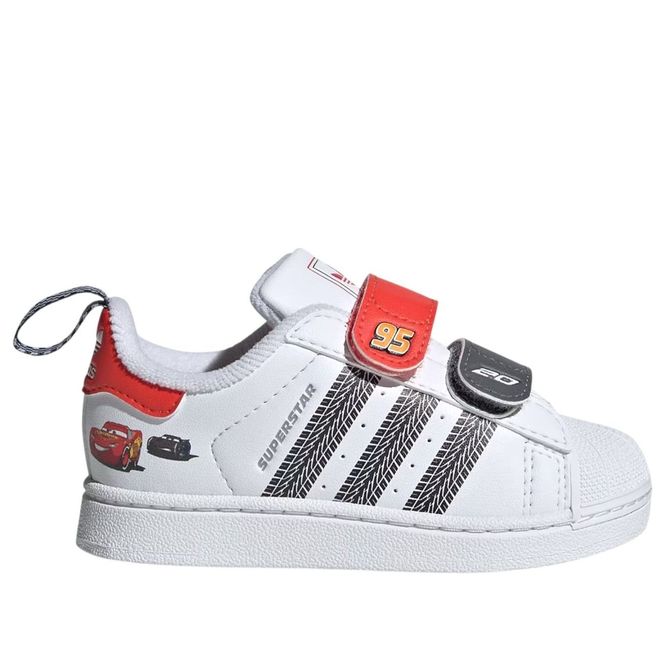 (TD) Adidas Superstar II Comfort Closure 'Disney Pixar Cars' — фото 2