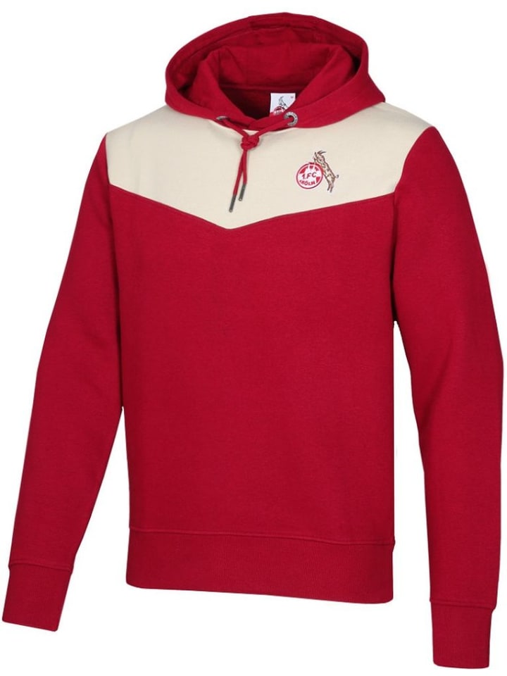 

Пуловер Hoodie Alte Kölner Straße Fußballverein 1. FC Köln, красный