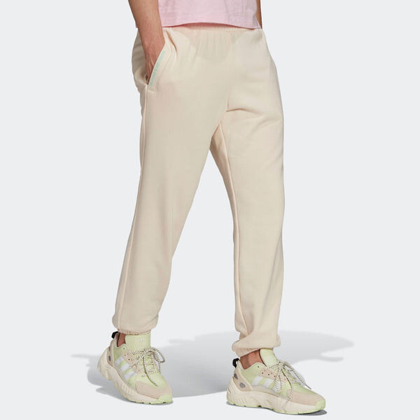 Спортивные штаны adidas originals Solid Color Casual Bundle Feet Sports Pants/Trousers/Joggers Autumn Yellow White, мультиколор — фото 4